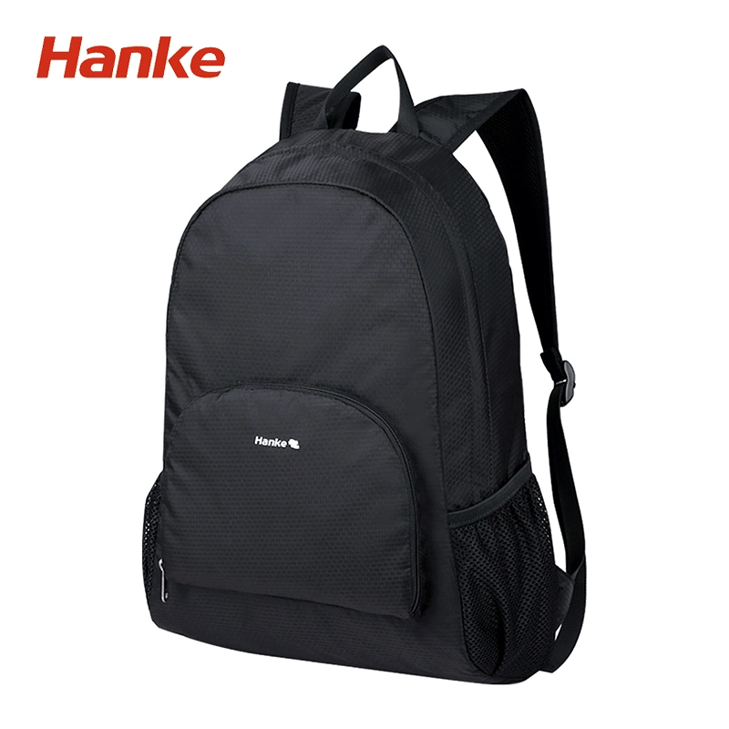 Hanke Best Custom Made Stylish Backpack Waterproof Nylon Ultralight Foldable Travel Backpack