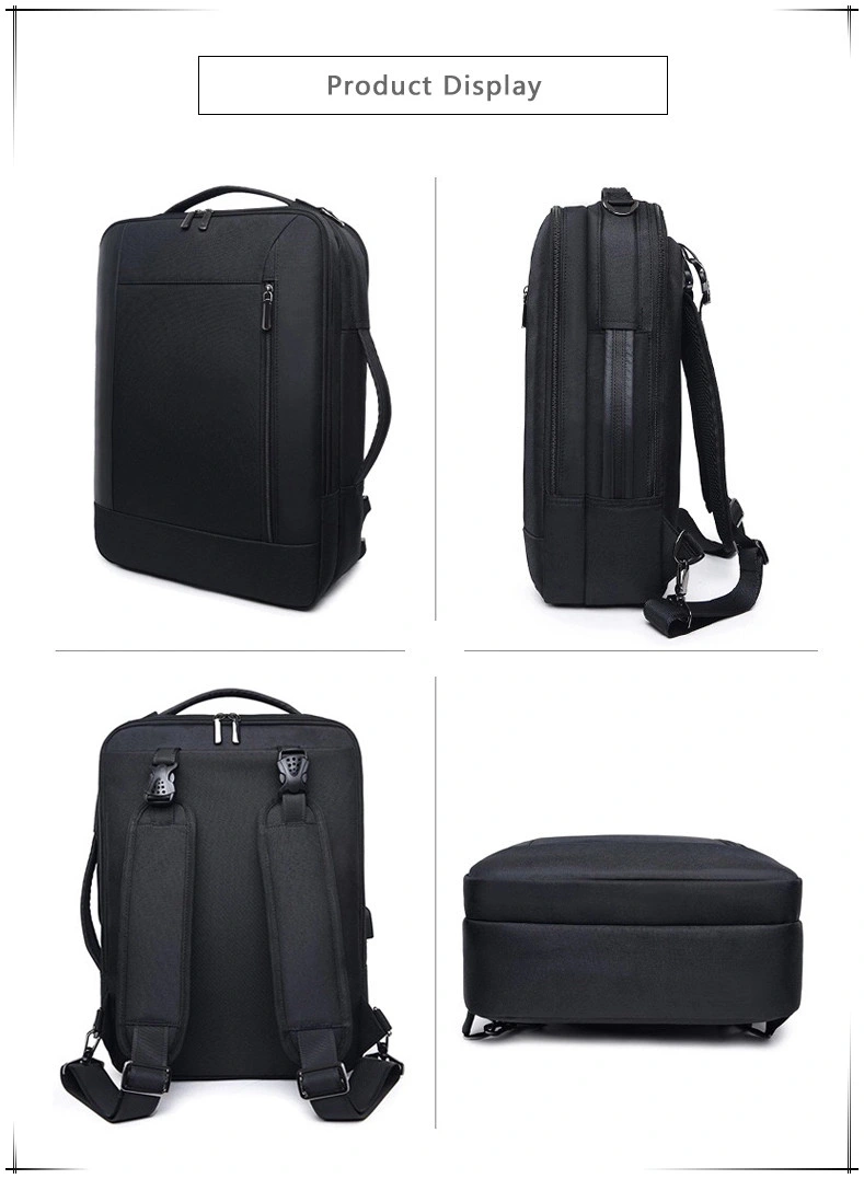 Travel Business Backpack Water Resistant Bag Work College Daypack Casual Backpack with USB Charging Port  