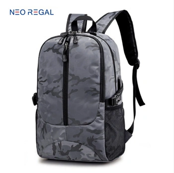 Wholesale Daily Laptop Bag Military Backpack with USB Charger Port for Outdoor