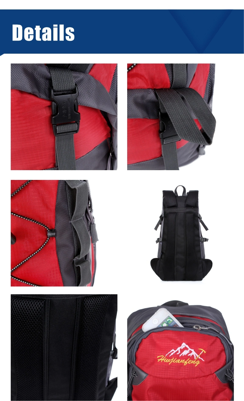 Made in China Wholesale New Products Fashion Trendy Lightweight Travel Outdoor Sport Camping Foldable Hiking Backpacks