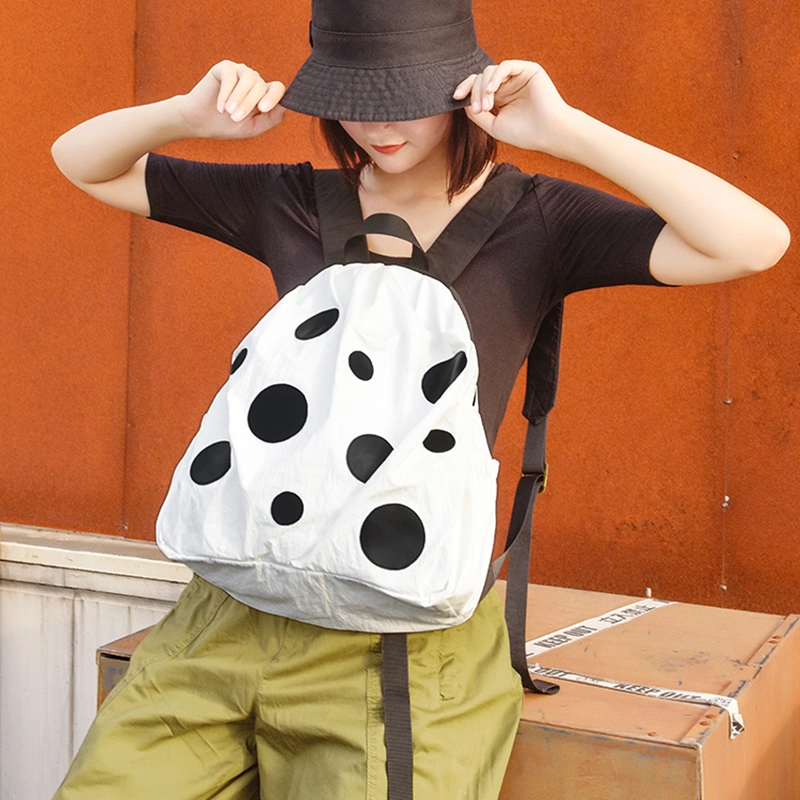 Womens Rucksacks & Backpacks DOT Print Casual Shoulder Bags Stylish Women's Backpack
