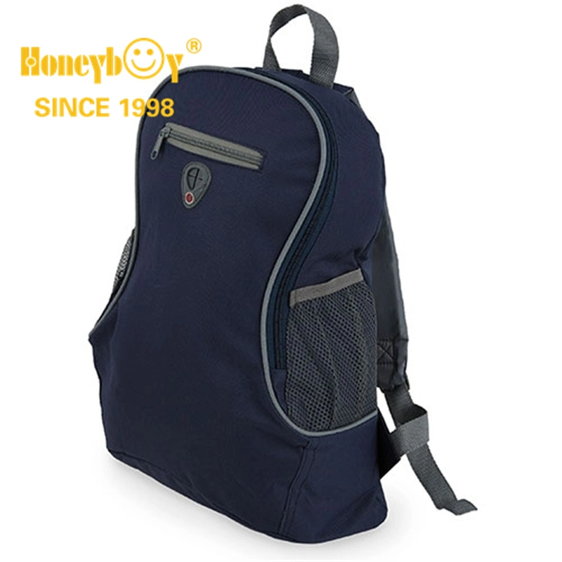 Navy Color Customer Logo Promotion Backpack Gifts Bag