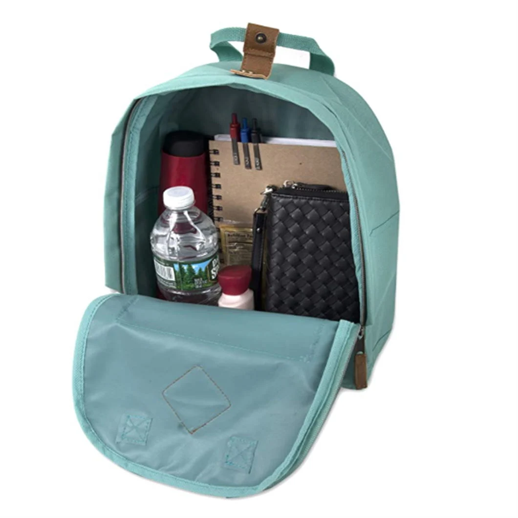 Custom Denim Canvas Children Travel School Small Backpack Mini Recycled Organic Cotton Backpack Daypack