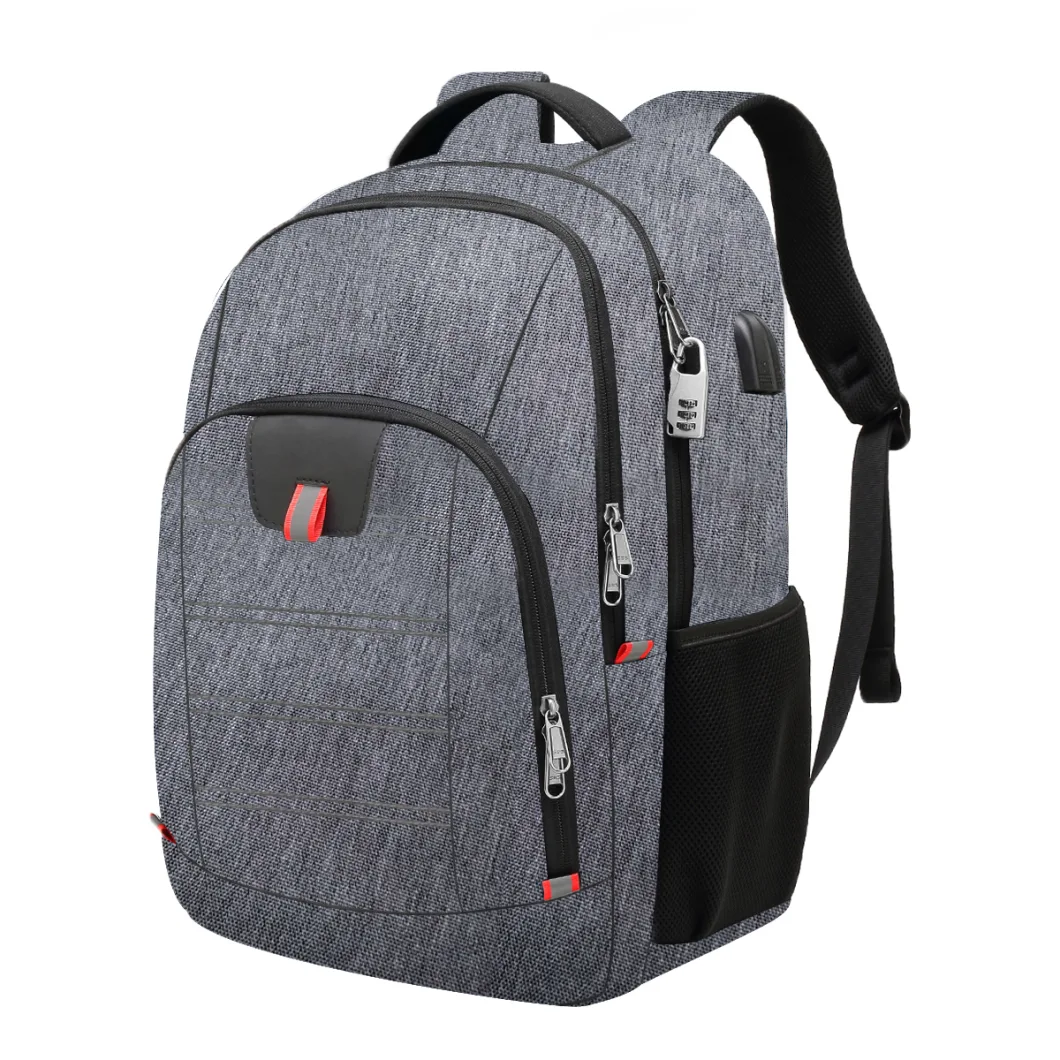 Fashion Wholesale Password-Lock Water-Resistant Outdoor Backpack Business Backpack School Backpack Teenager Backpack Travel Backpack Laptop Backpacks Man