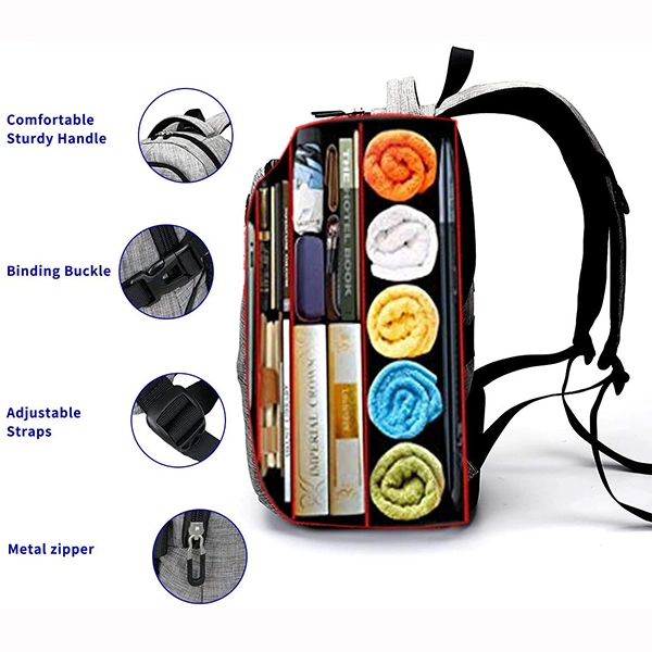 Durable Waterproof Anti Theft Laptop Backpack Travel Backpacks