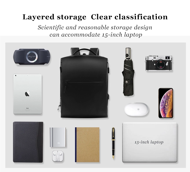 FL-V4 Smart Backpack Vantage Luggage Bag Fingerprint High-Capacity Package