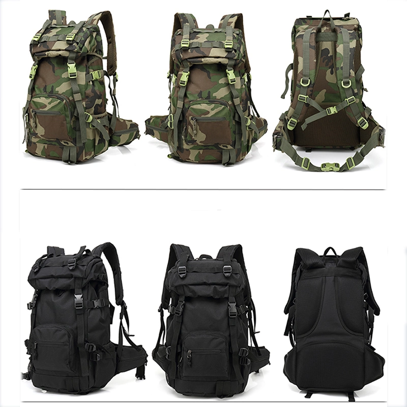 Outdoor Large Capacity Outdoor Travel Leisure Camouflage Climbing Hiking Backpack