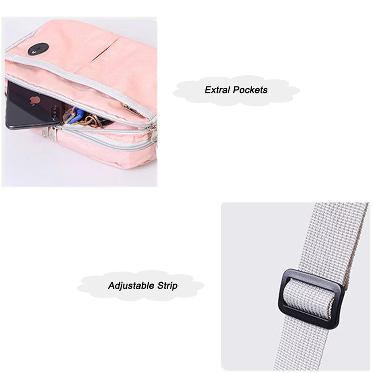 New Arrival Fashion Pink Multi Purpose Foldable Backpack Large Capacity Lightweight Outdoor Backpack for Teens