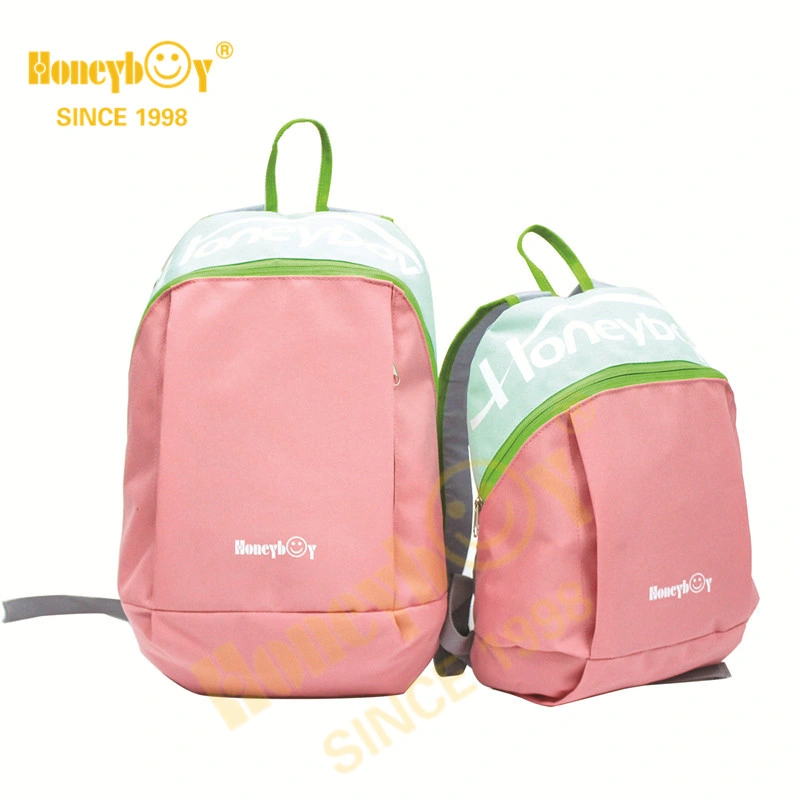 Cheap Kindergarten Mini Sports Personalised Logo Printed Polyester Soft Backpack