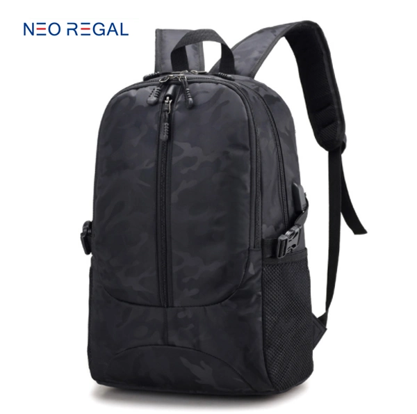 Wholesale Daily Laptop Bag Military Backpack with USB Charger Port for Outdoor