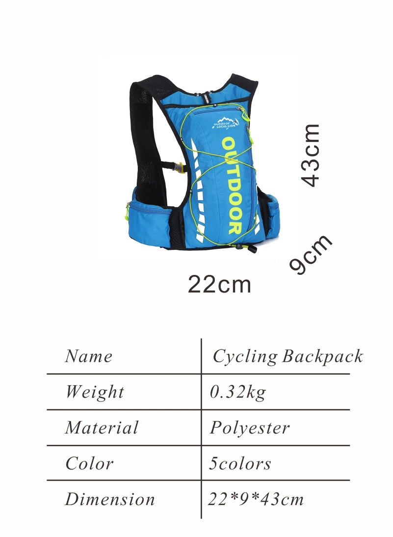 Made in China Wholesale Hot Selling Trendy Fashion Outdoor Sport Hiking Backpack Athlete Backpack Cycling Backpack