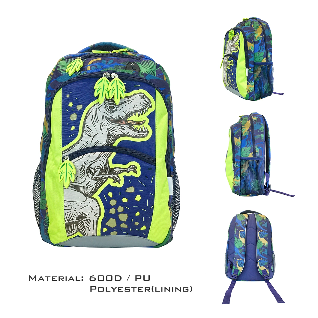 Children Character Backpack Rucksack School Bag Personalised Zipper Kid Book Bag