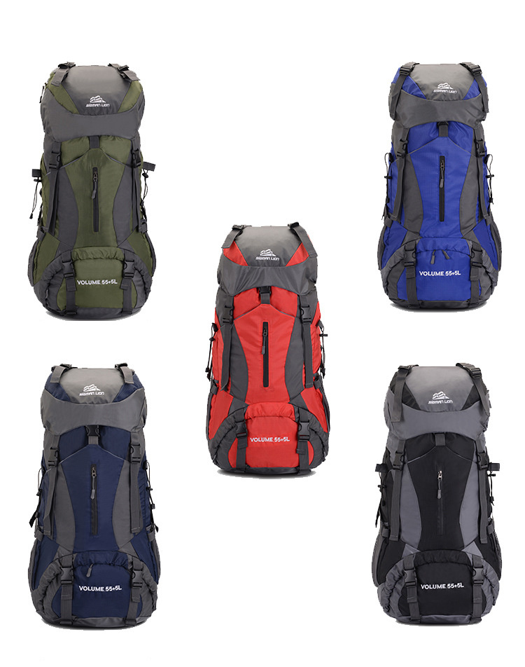 Wholesale Multi-Functional Sports Backpack Outdoor Travel Bag Durable Hiking Backpack