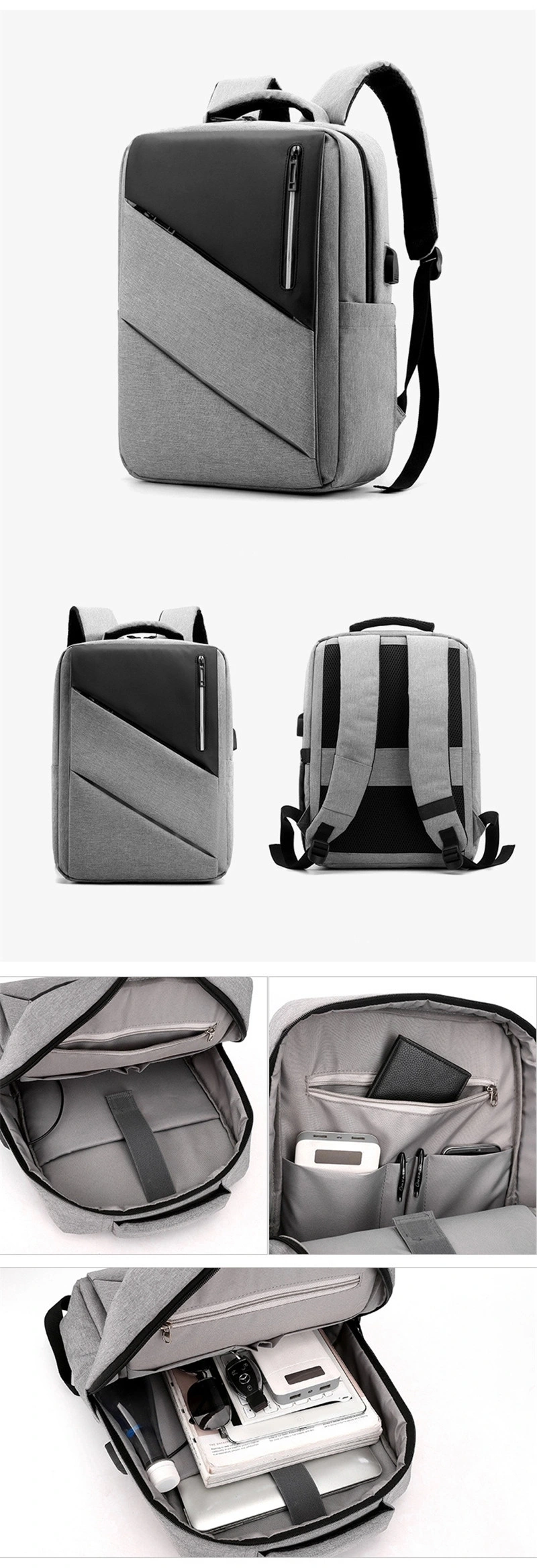 New Products High Quality Waterproof Oxford Backpack Bag Business Backpack Laptop USB Charging Backpack