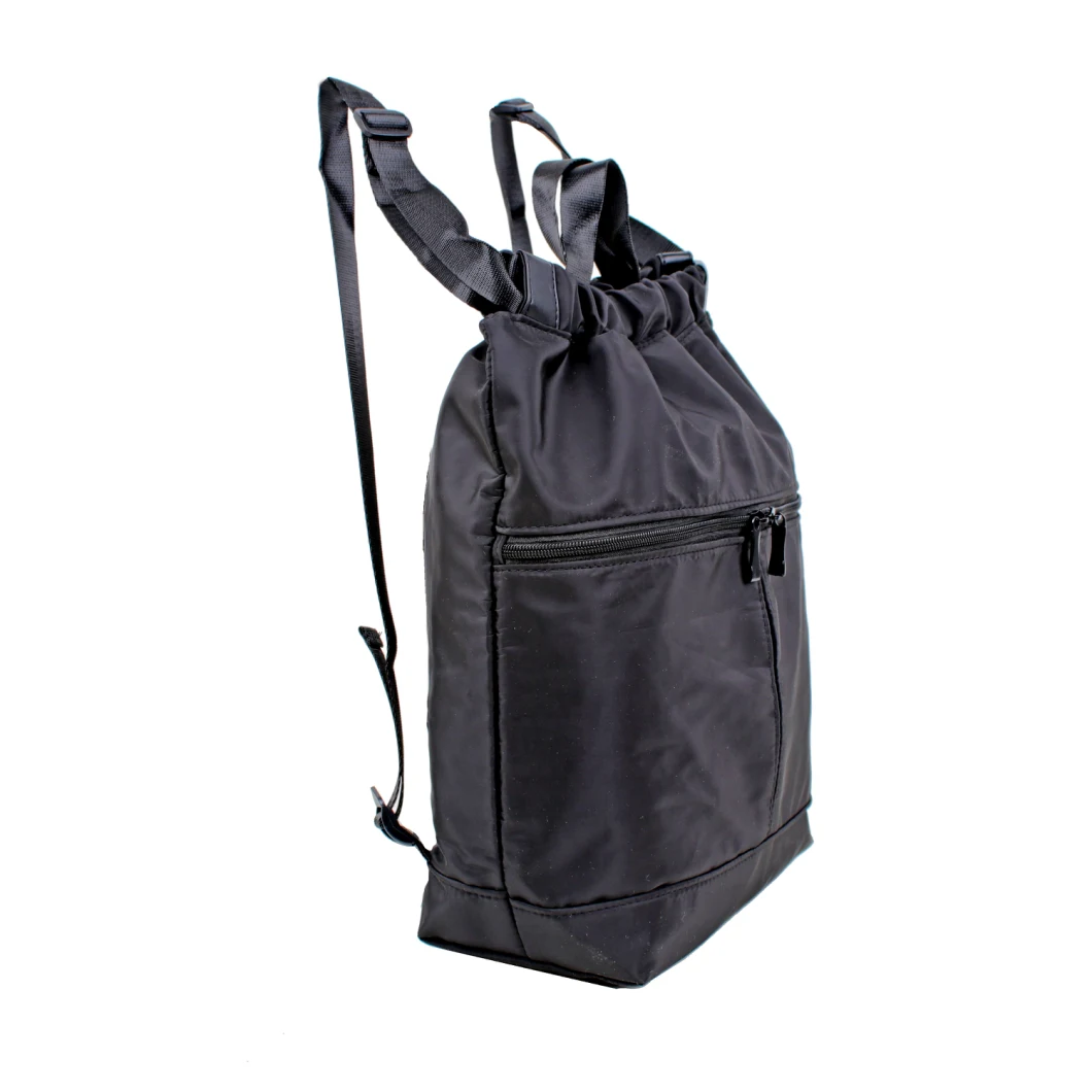 Nylon Men Back Pack Bags for Students Drawstring Sack Bags Backpack for Multiple Usage