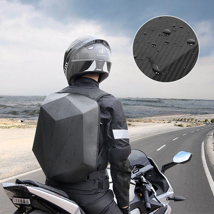 Riding Travel Hard Shell Outdoor Waterproof Computer Sports Motorcycle Backpack