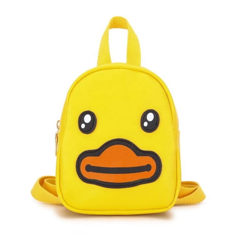 Stylish Hotsale Small School Backpack Animal Bag for Children PU Kids Backpack