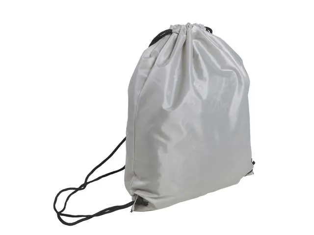 Logo Printing Sport Gym Tote Polyester Drawstring Backpack Bag