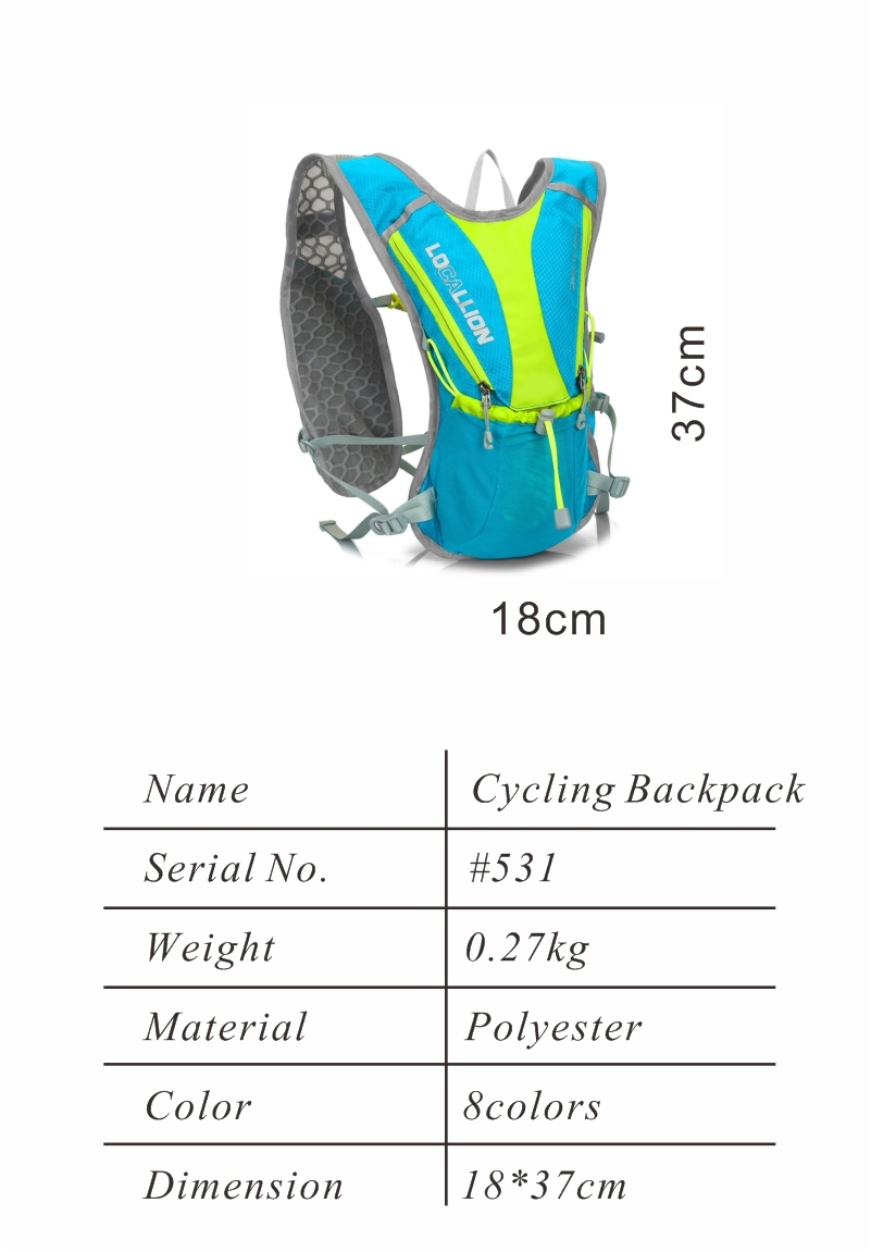 New Arrivals Hot Selling Fashion Popular Outdoor Sports Running Hydro Hydration Pack Cycling Backpack