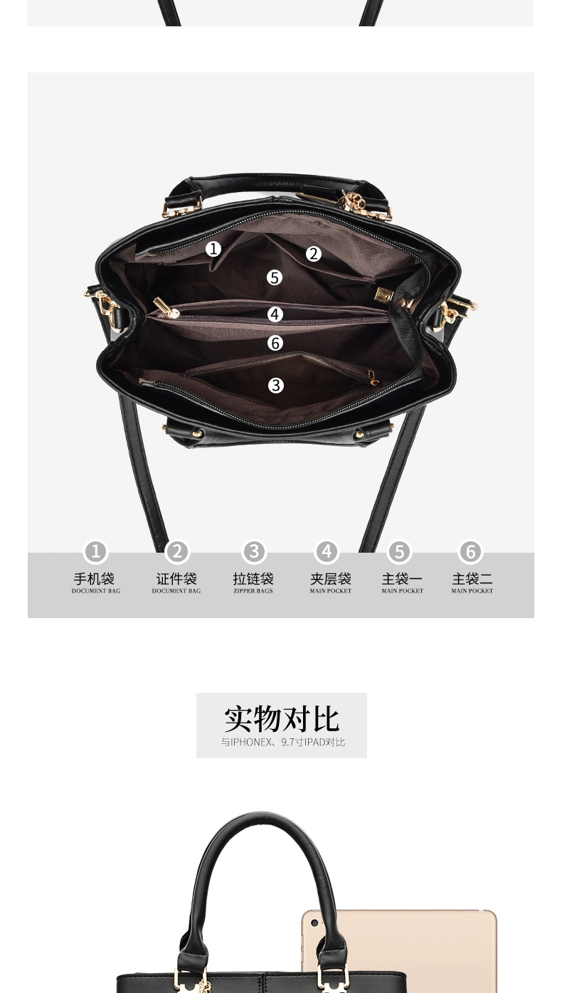 Luxury Backpack Handbag Factory OEM High Quality Custom Logo Women Handbag Full Grain Leather Cowhide Lady Handbag