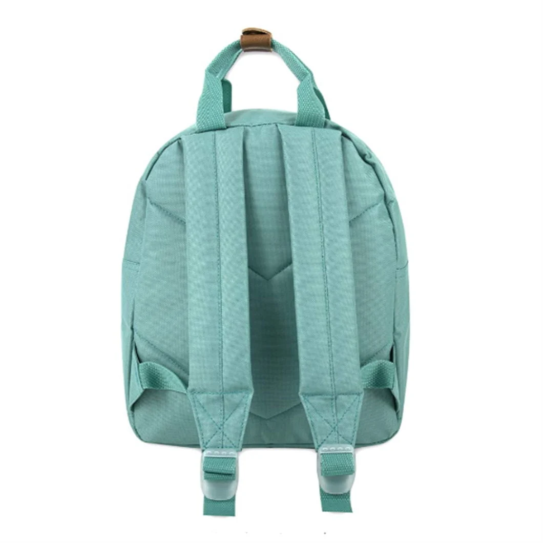 Custom Denim Canvas Children Travel School Small Backpack Mini Recycled Organic Cotton Backpack Daypack