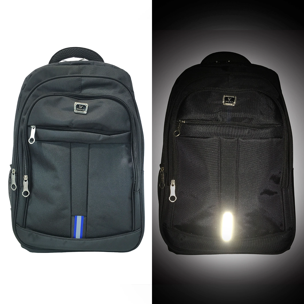 900d Polyester Reflective Factory Wholesale Casual Backpack Laptop Bag Shoulder Bags