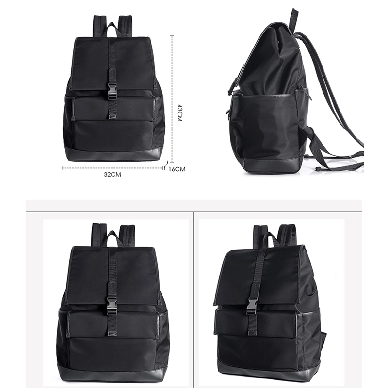 Best Waterproof Light Soft Leather Fashion Business School Computer Backpack