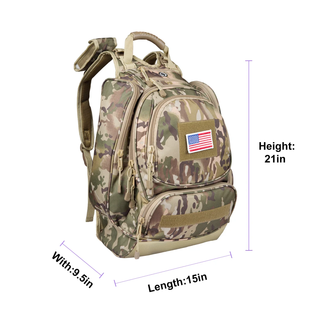 Camo Waterproof Military Hunter Backpack Custom Design New Arrival Bags