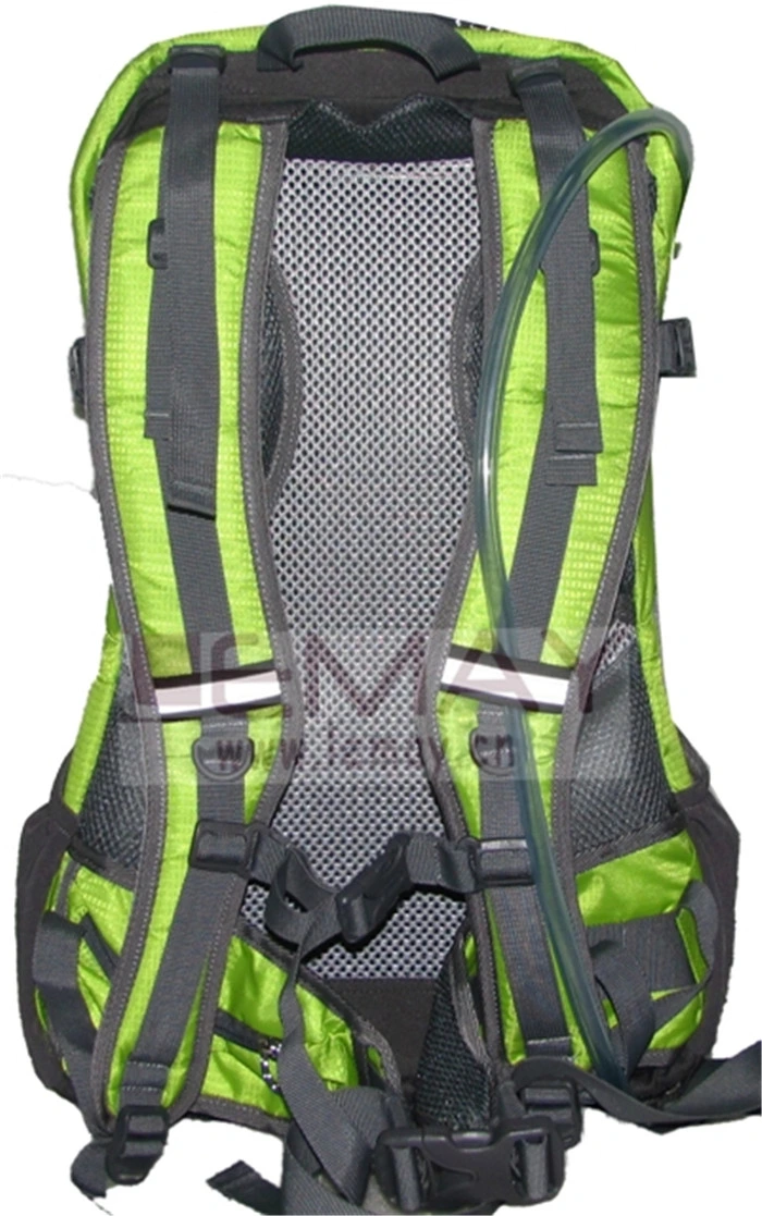 Lasted Fashion 2L Water Bladder Hydration Pack with Mesh Pocket, Waterproof Nylon Cycling Backpack