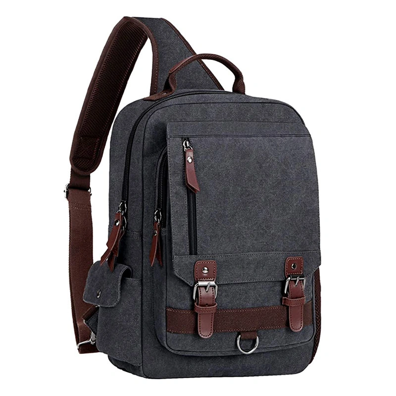 Sling Bag for Men Sling Backpack Laptop Messenger Bag