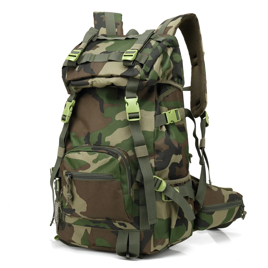 Outdoor Large Capacity Outdoor Travel Leisure Camouflage Climbing Hiking Backpack