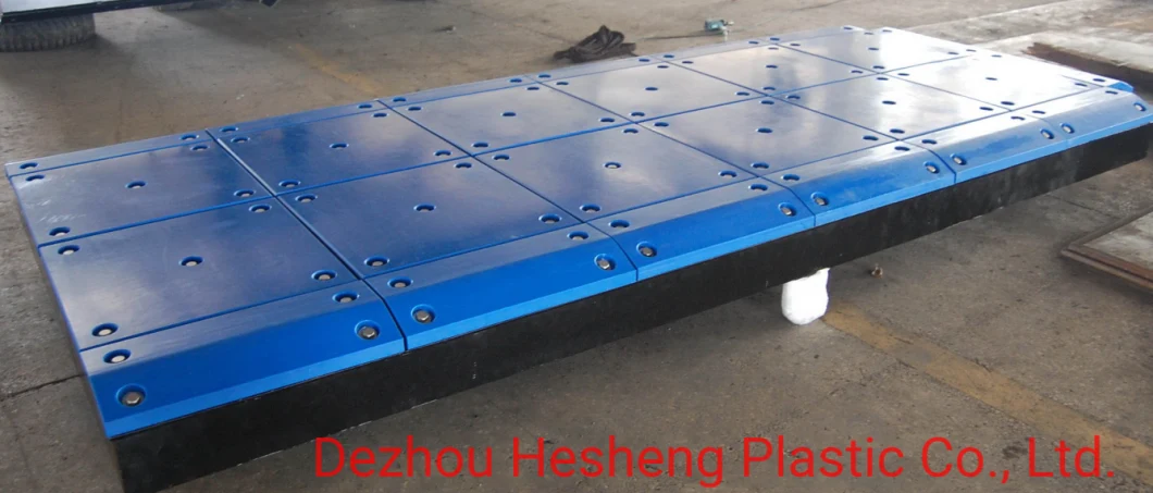 HDPE Marine Fender Facing Pad/Plastic Facing Pad/UHMW PE Sliding Panel