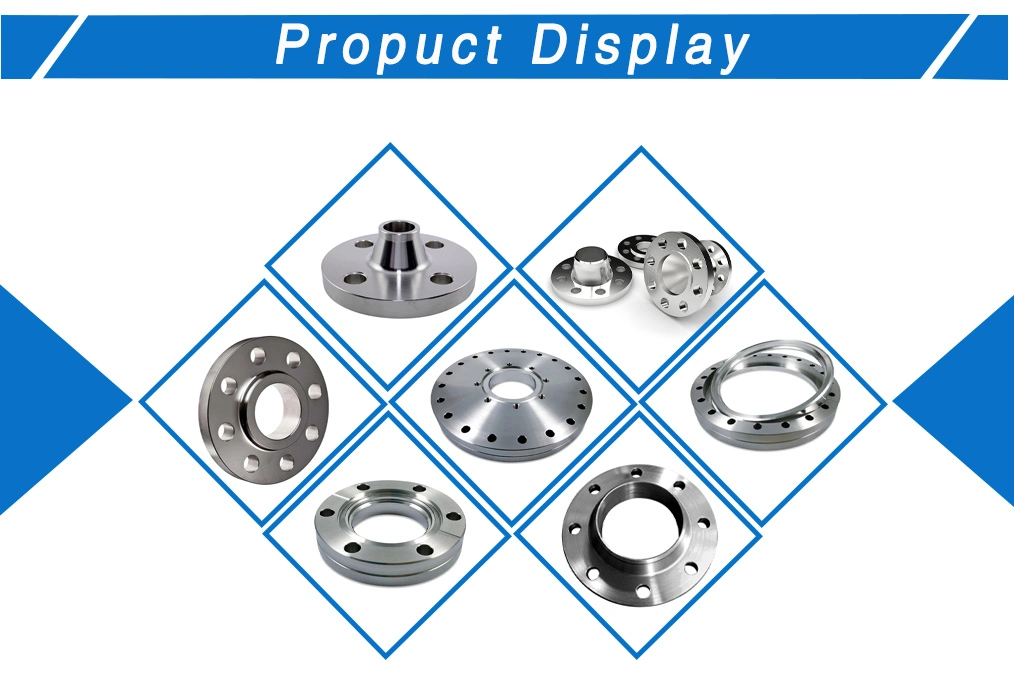 Metric Supplier Industrial Pipe Adapter Collar Forged Forging Plate Flange