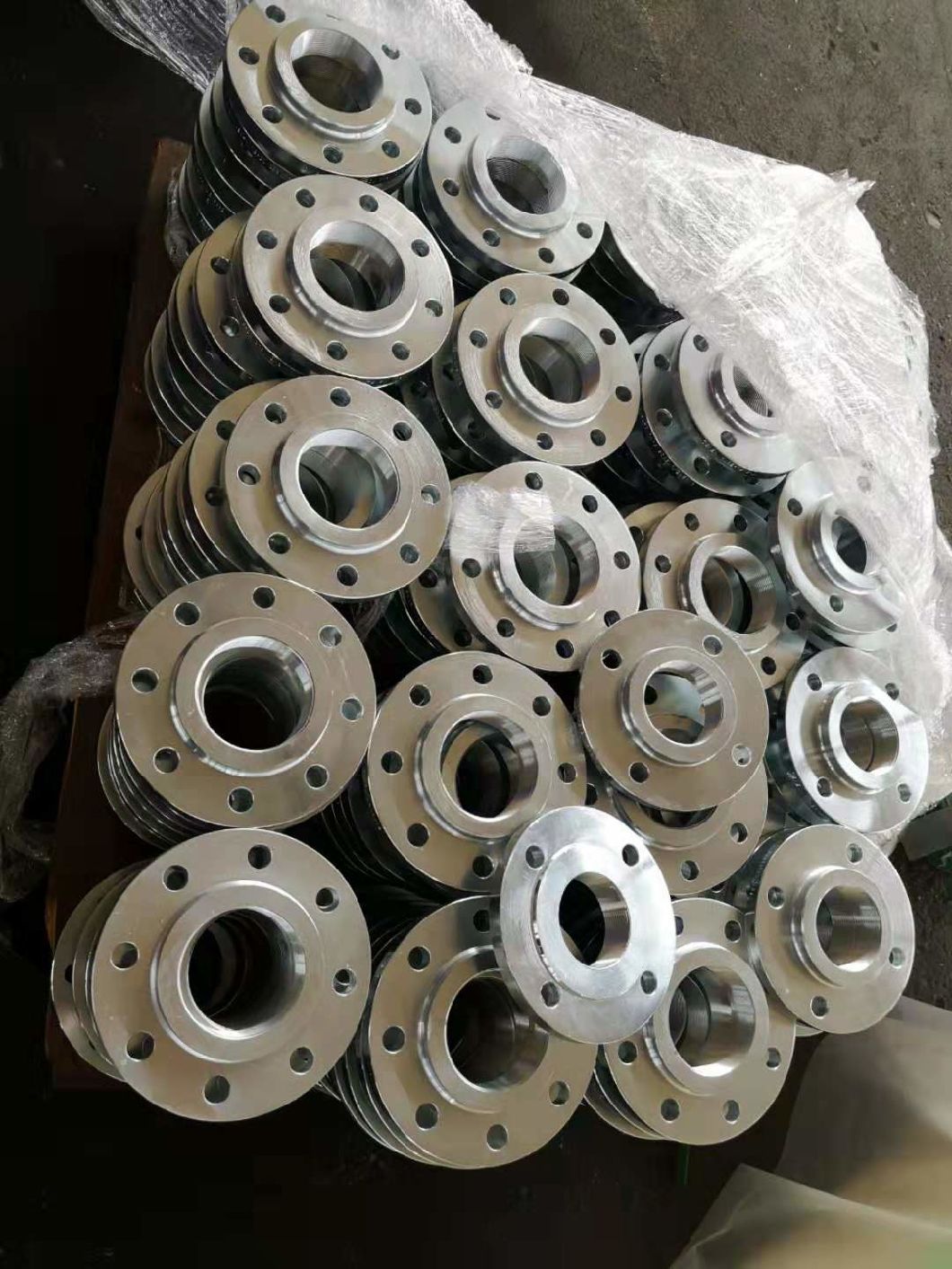 ASTM A105 20# Electroplated Galvanized Steel Flange