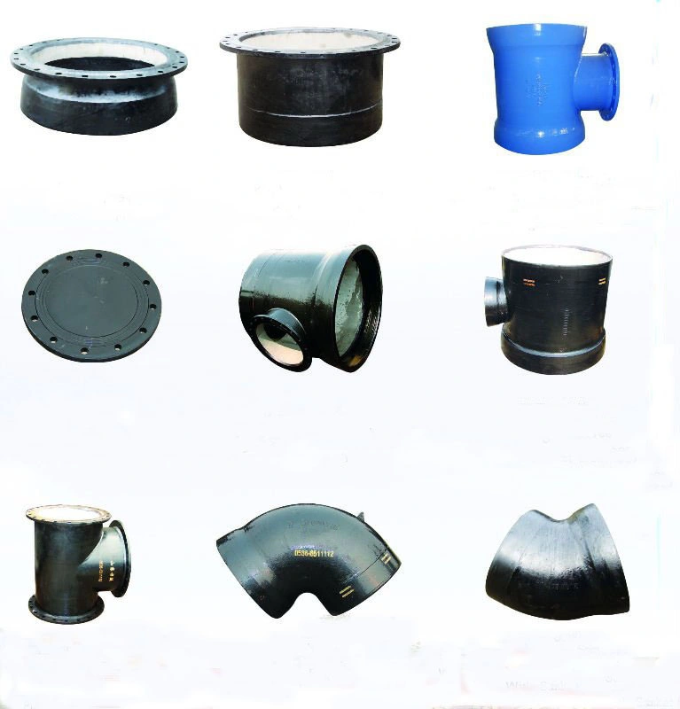 Ductile Iron Flange Fittings for Water Supply Pipeline
