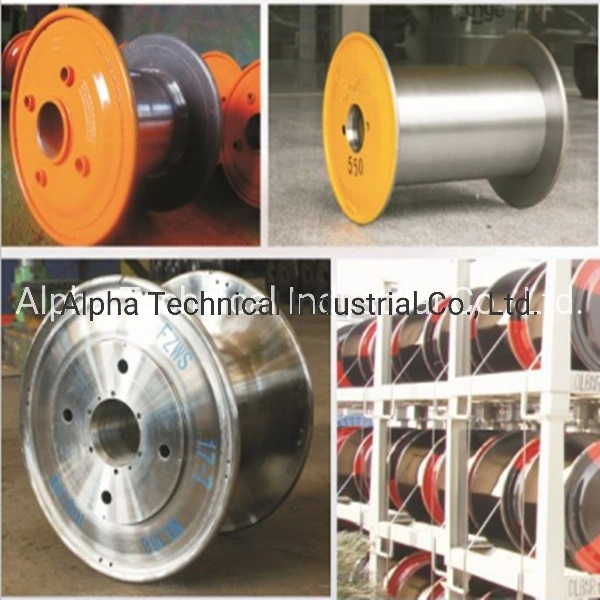 Copper Aluminum and Welding Wire Enhanced Metal Flange Process Reel/