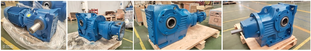 Gearbox Flange Mounting Geared Motor for Industrial Machines