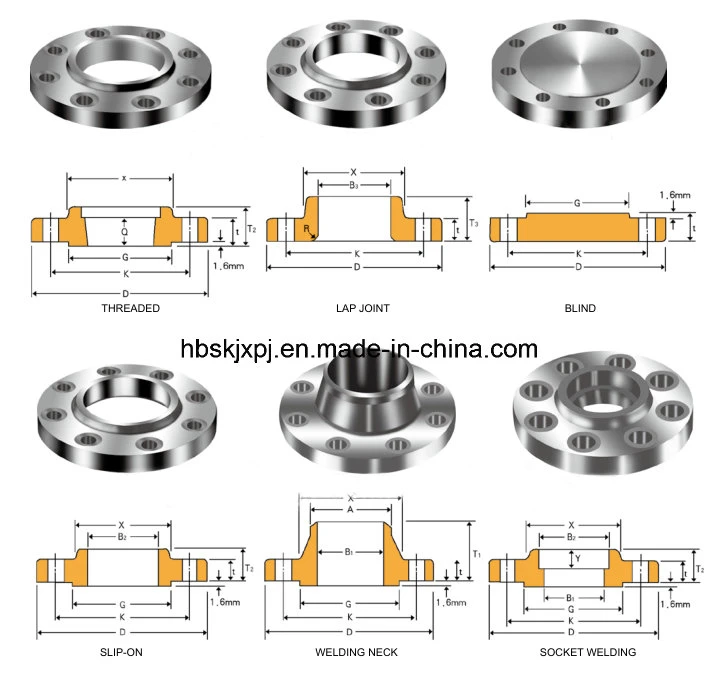 High Quality Carbon Steel Gas Ring Flange