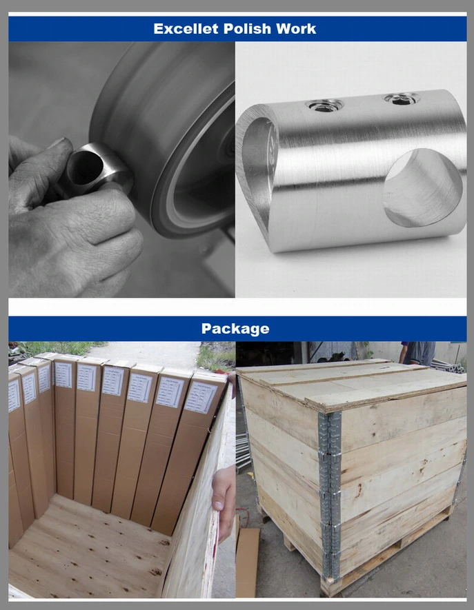 Stainless Steel Handrail Accessories/Handrail Fittings/Handrail Brackets/Glass Balustrade