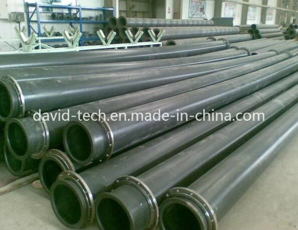 Discharge Dredging Oil Sand Mud UHMWPE Pipe Hose Tube with Flange End