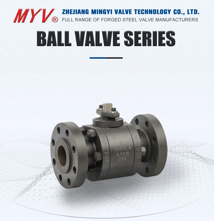 Manual High Pressure Flange Type Hard Seal Fixed Ball Valve