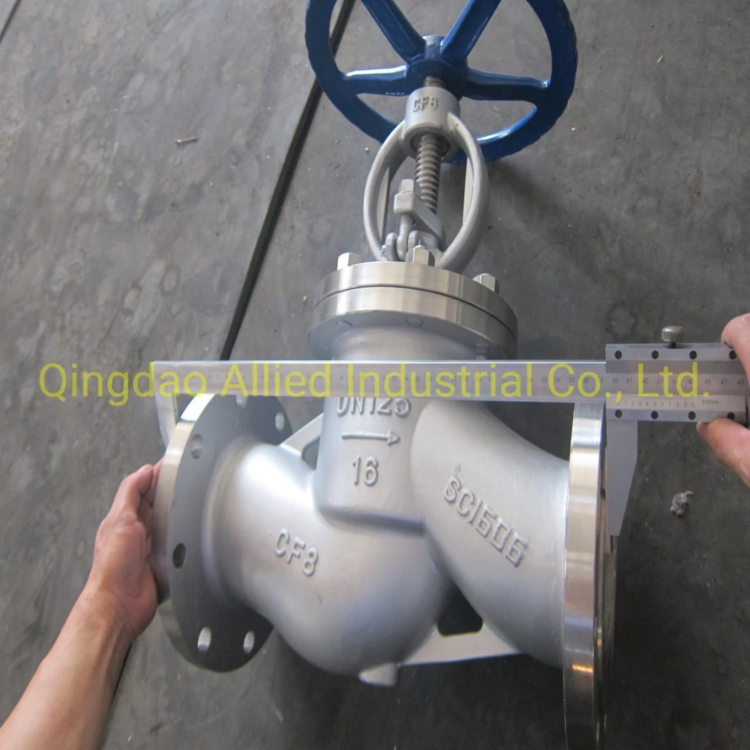 Ss Gate Valve Ss Globe Valve Flange Connection Pn10/16 Stainless Steel Export to Russia