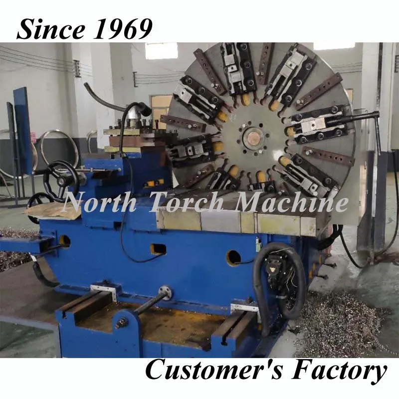 Conventional Facing Lathe Machine for Turning Flange, Propeller Ck6020