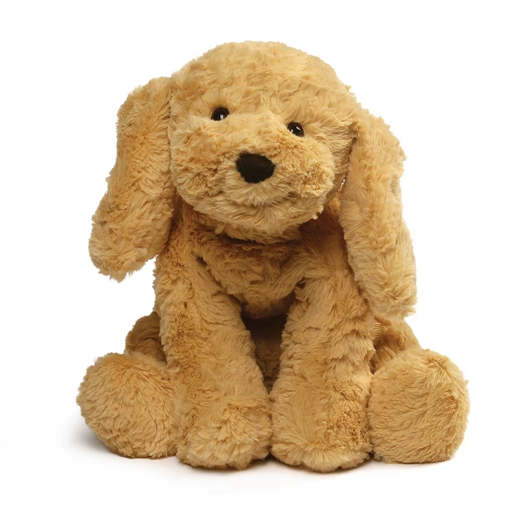 Soft Smiling Dog Animal Plush Baby Companion OEM