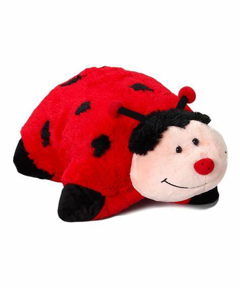 Cuddly Ladybug Pillow Soft Baby Companion