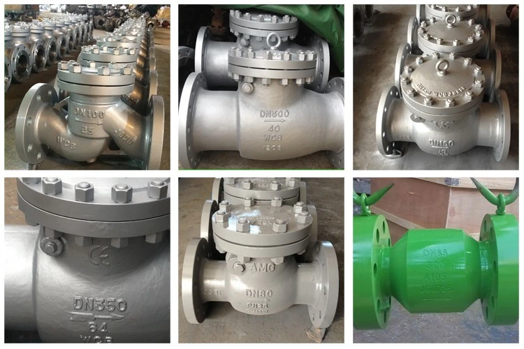 Pn10 Ss CF8m Swing Check Valve with Flange