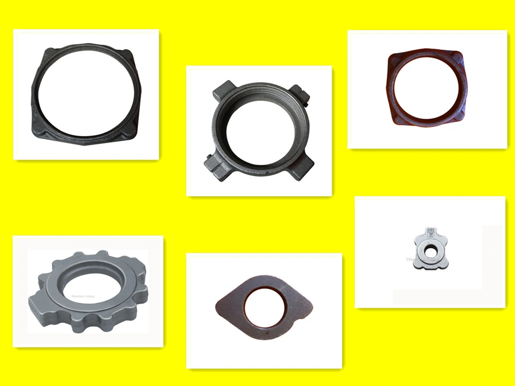 Customized Stainless Steel Casting Flange Aluminum Die Casting Butterfly Valve Flange Forgings