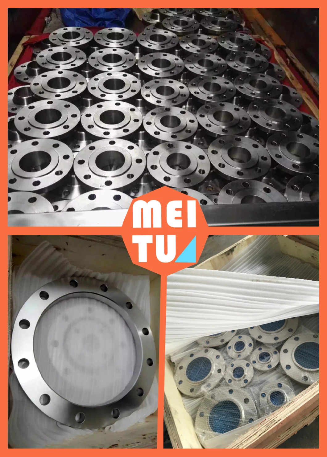 Alloy Stainless Steel Forged Pl FF Flange