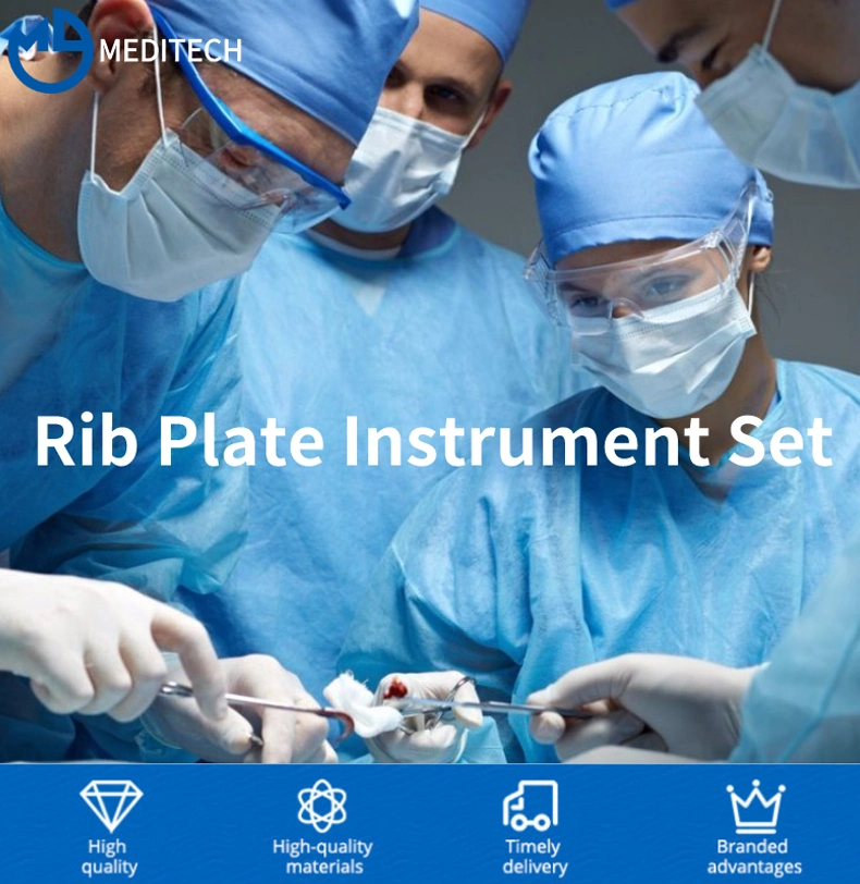 Competitive Price Trauma Plates Instrument Rib Plate Instrument Set Orthopedic Surgical Instrument