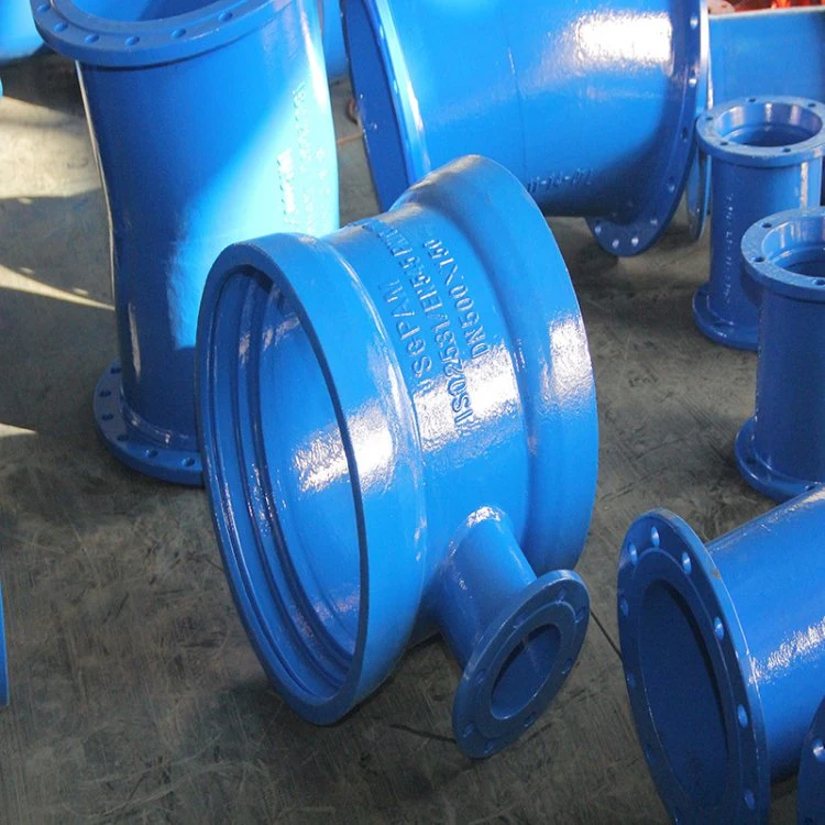 Double Flange Socket Class K14 K12 Ductile Iron Pipe Fittings